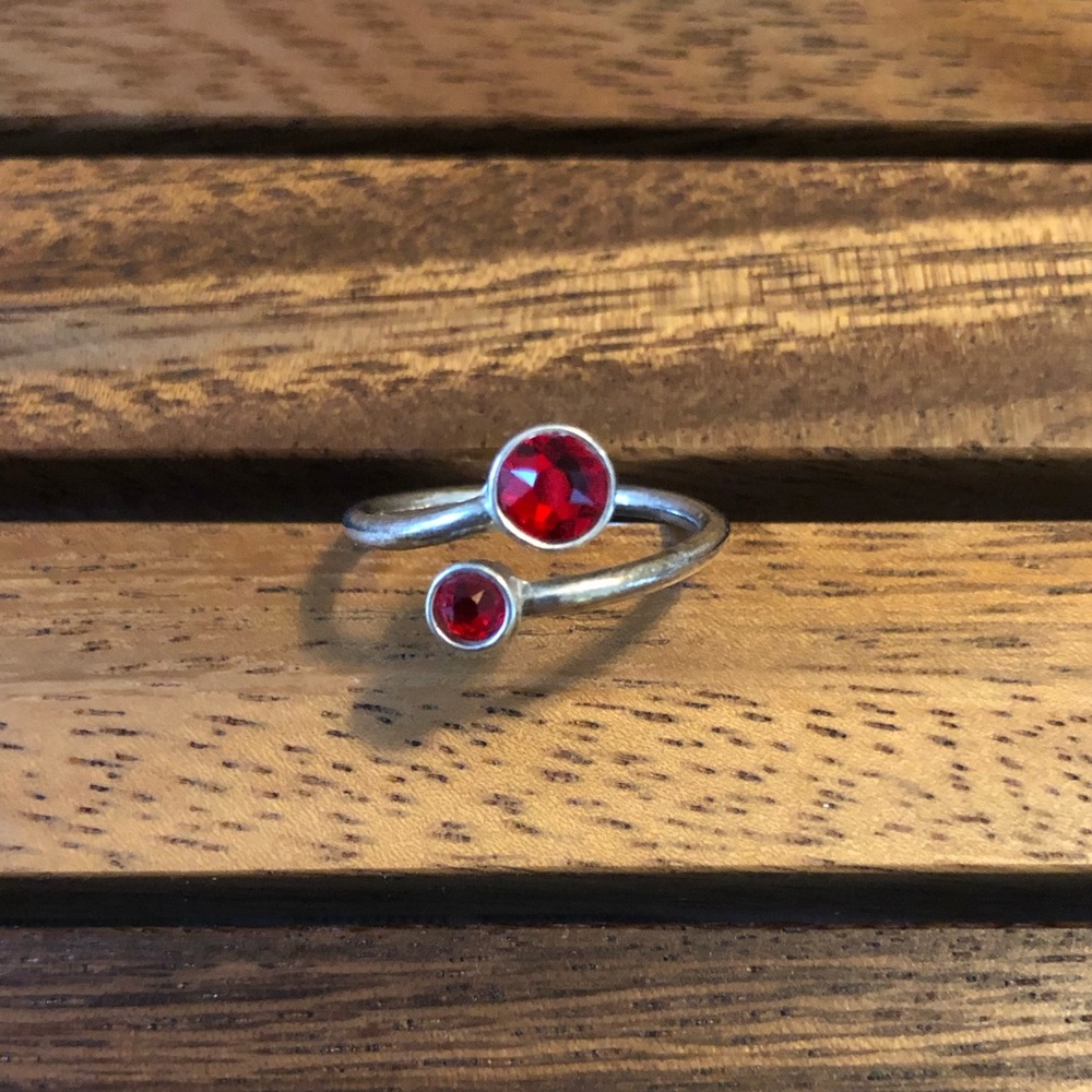 Alex and Ani July Birthstone Ring